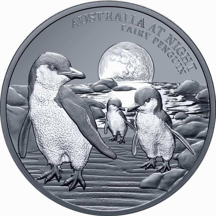 Niue_2024_Australia_at_Night_Fairy_Penguin_$1_1_Troy_Ounce_Pure_Silver_Black_Proof Niue_2024_Australia_at_Night_Fairy_Penguin_$1_1_Troy_Ounce_Pure_Silver_Black_Proof
