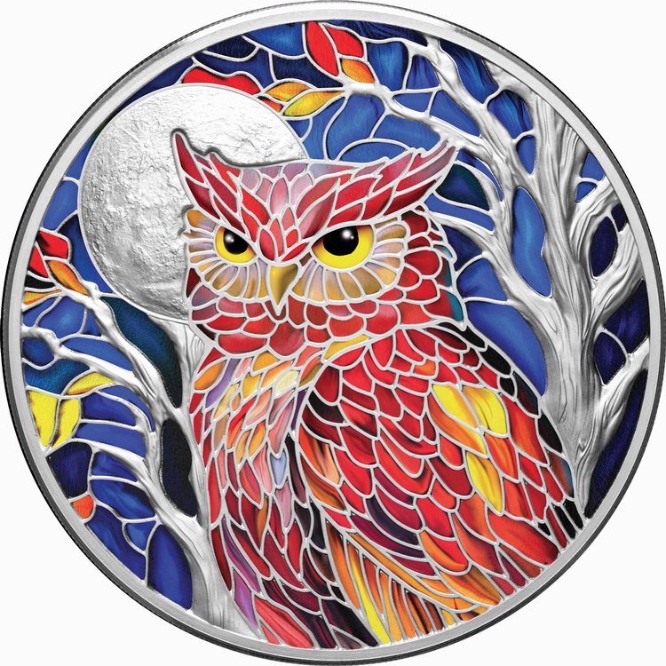Niue_2026_Natures_Window_2_Majestic_Owl_$5_2_Oz_Silver_Proof_with_Color_Mintage_500 Niue_2026_Natures_Window_2_Majestic_Owl_$5_2_Oz_Silver_Proof_with_Color_Mintage_500