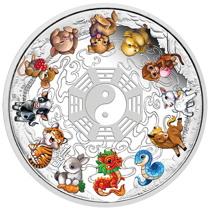 Tuvalu_2025_Chinese_Lunar_Zodiac_12_BABY_LUNAR_ANIMALS_$5_5_Troy_Oz_Pure_Silver_Proof_with_Color_MINTAGE_388 Tuvalu_2025_Chinese_Lunar_Zodiac_12_BABY_LUNAR_ANIMALS_$5_5_Troy_Oz_Pure_Silver_Proof_with_Color_MINTAGE_388